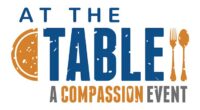 At the table compassion event